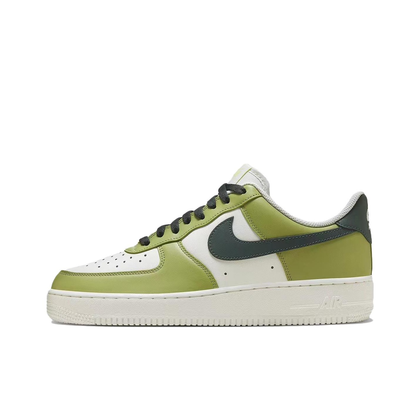 nike air force 1 low white green POIZON