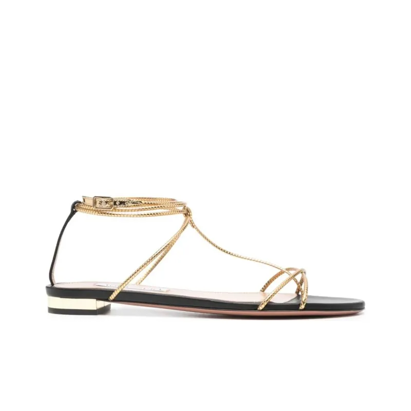 AQUAZZURA Roman Romance Flat Sandals-1