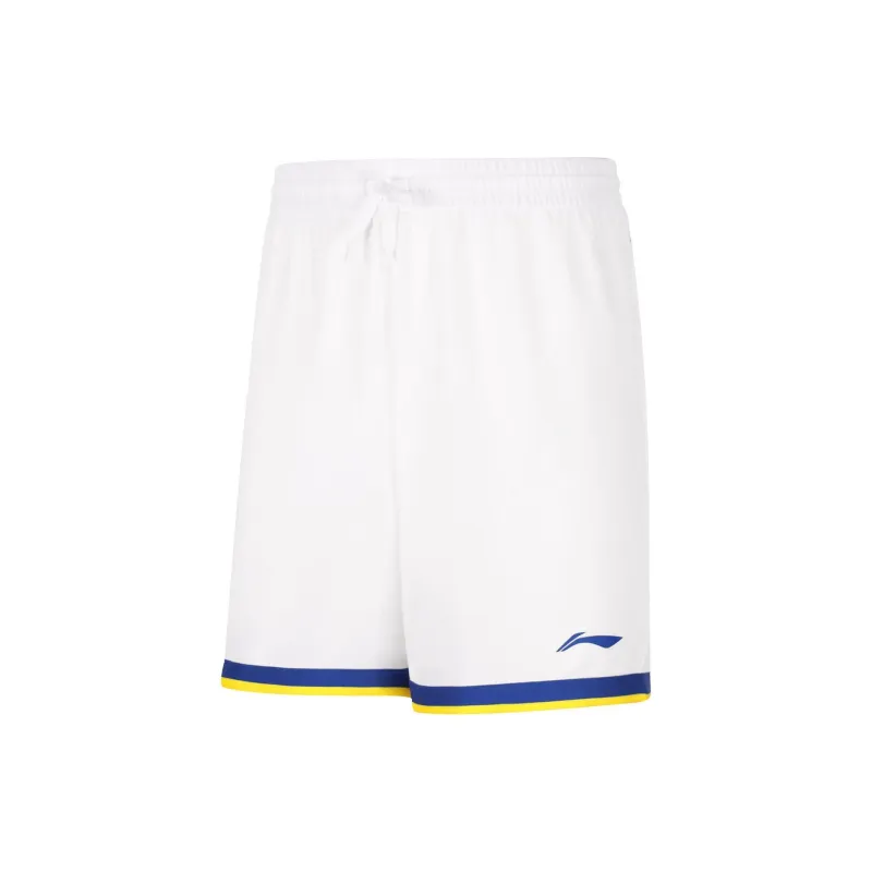 LiNing CBA Collection Basketball Suit Men's Standard White-4