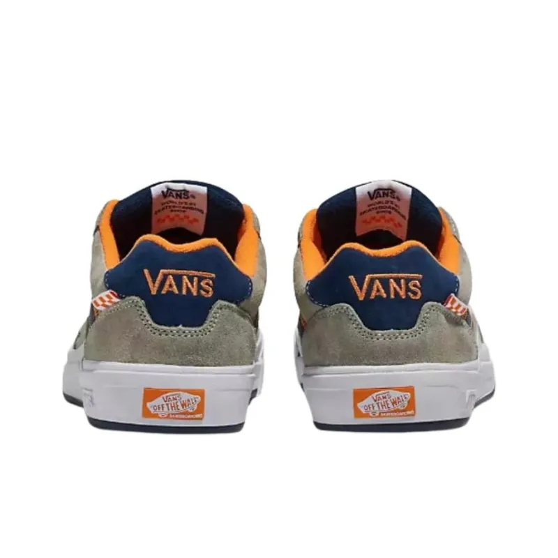 Vans Wayvee Anti Slip Wear Resistant Low Top Skateboard Shoes Unisex Green-2