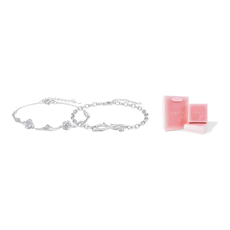 IOTS 925 Sterling Silver Bracelets Unisex-1