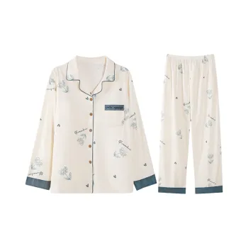 Lan Miao Pajama Set Women's White