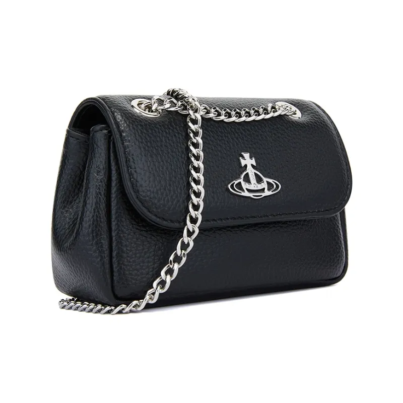 Vivienne Westwood Leather Wallet Women's Black-1