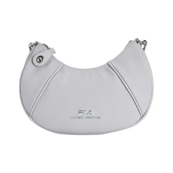 FILA Fabric Crossbody Bag Shoulder Bag Mini Women's Light Medium Gray