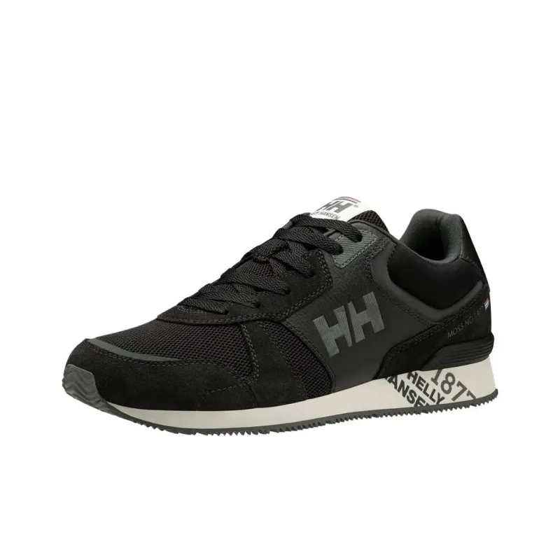 HELLY HANSEN Durable Breathable Low-Top Casual Shoes Men's Black Gray-2