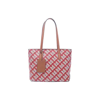 BAMPO Pvc Tote Handbag Shoulder Bag Women's
