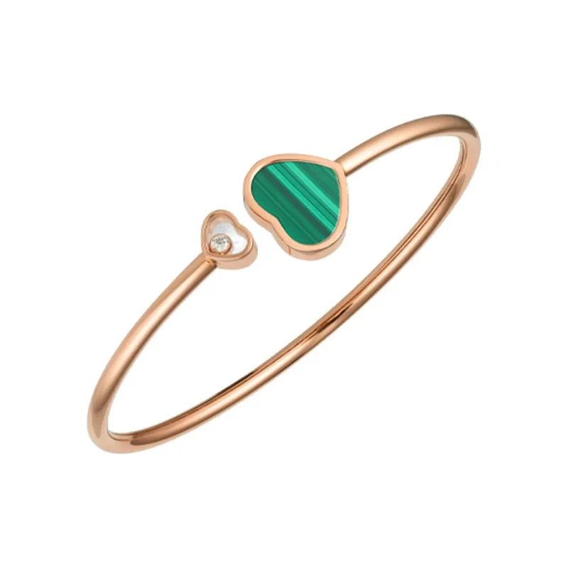 CHOPARD 18K Rose Gold Bangles Women's-3