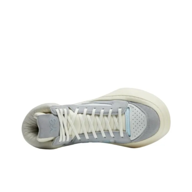 Adidas Y 3 Centennial High Off White Light Grey Cream White-2
