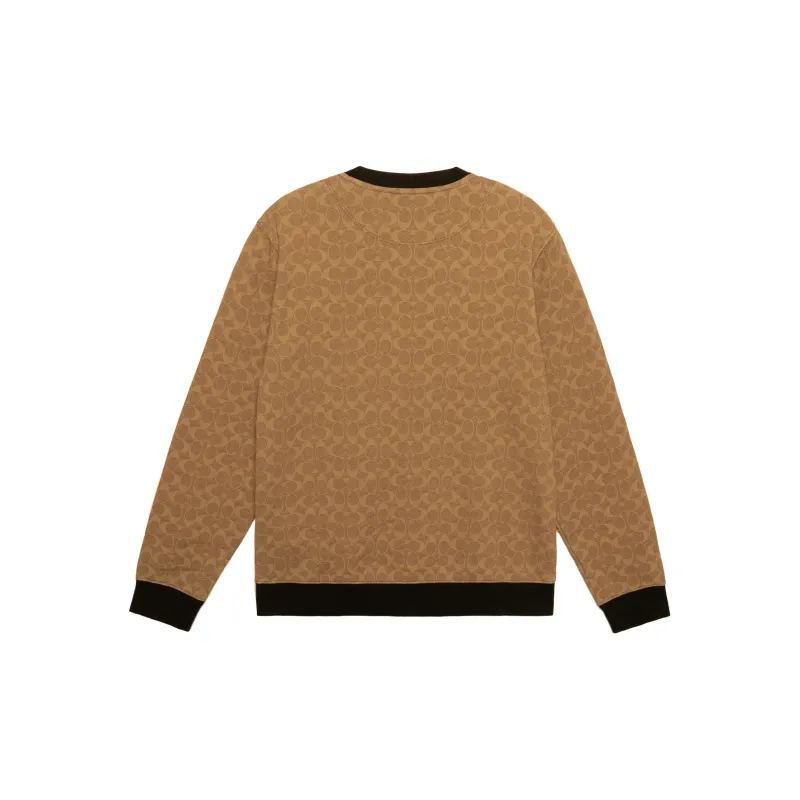 COACH Sweatshirts Men Brown-1