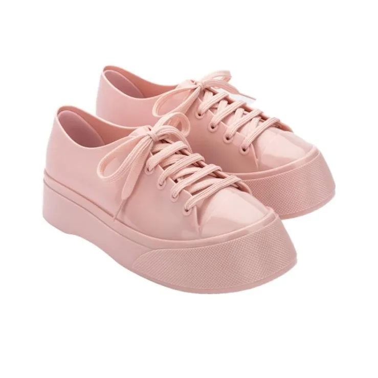 MELISSA Low Top Skateboard Shoes Women's Pink-3
