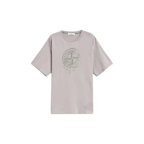 STONE ISLAND T-Shirts Men Gray