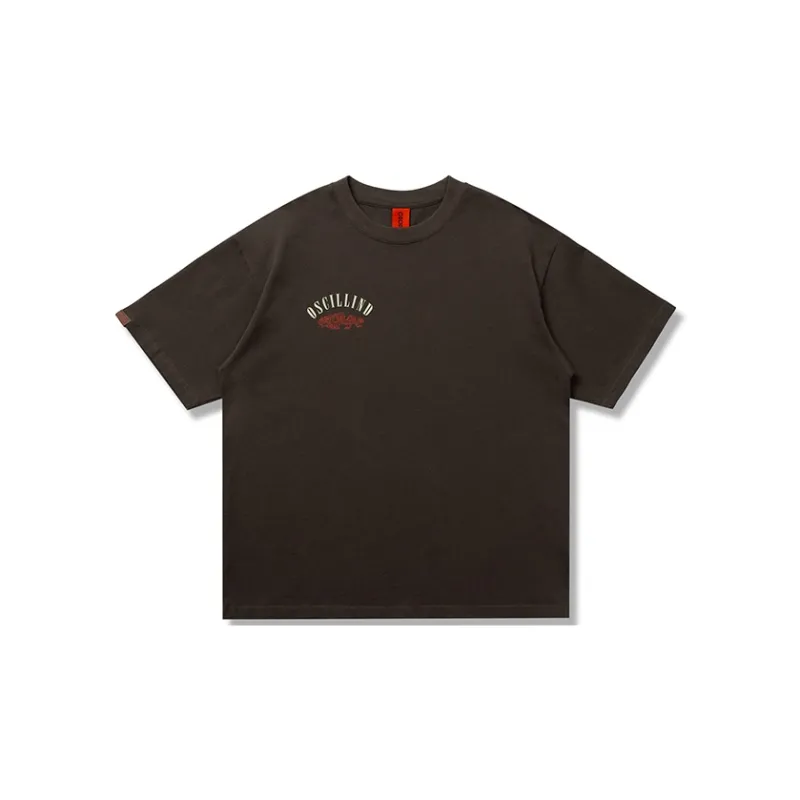 OSCill T-Shirt Unisex Chocolate-1