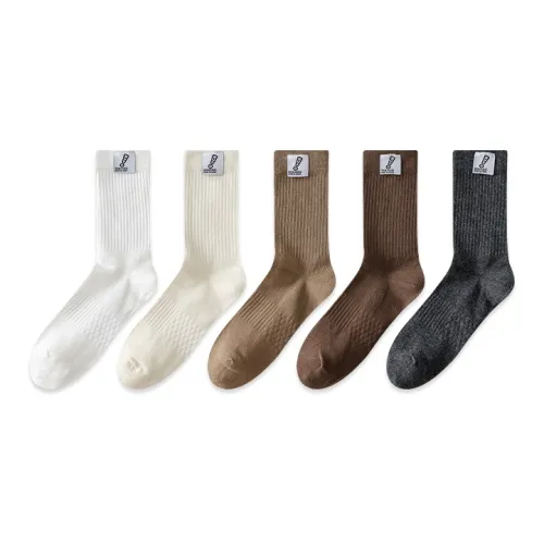 COTTON CHEESE Men Mid-Calf Socks