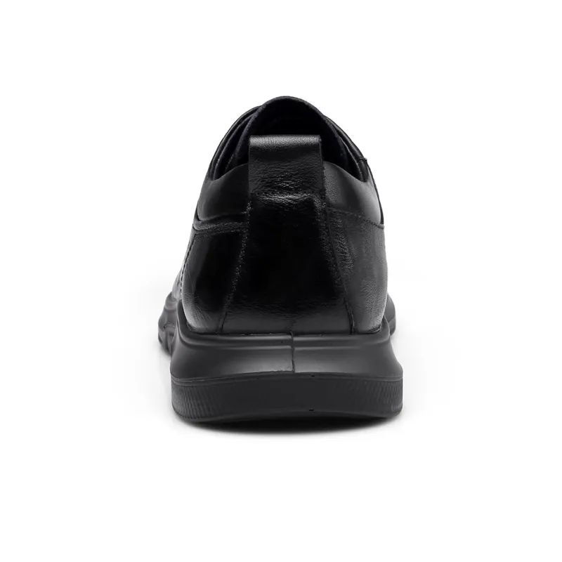 Strongman 3515 Men's Summer Breathable Lace-Up Casual Men's Leather Shoes Soft-4