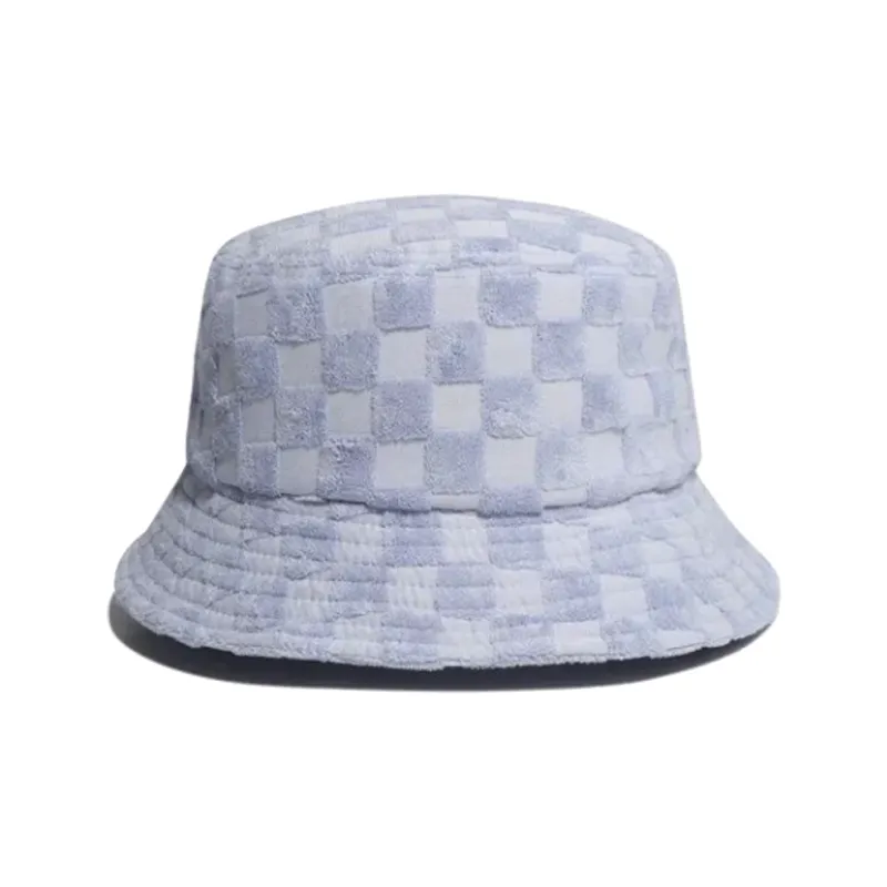 FILA Silicone Polyester Rayon Bucket Hats Kids' Blue-3