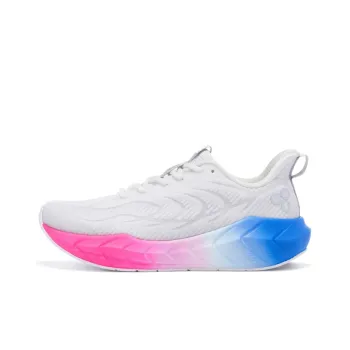 BMAI Expeditioner 5.0 Mid Top Supercritical Foam Sprint Marathon Running Shoes Men's White Pink Blue