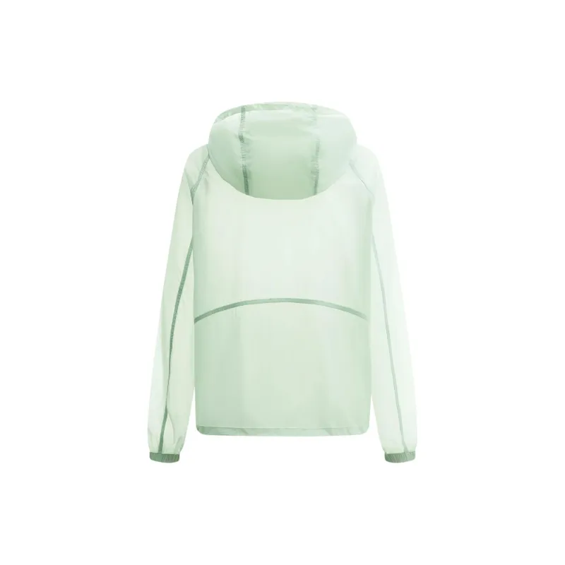 LiNing Fitness Series Waterproof Sun Protection Clothing Women's Ice Cream Green-1