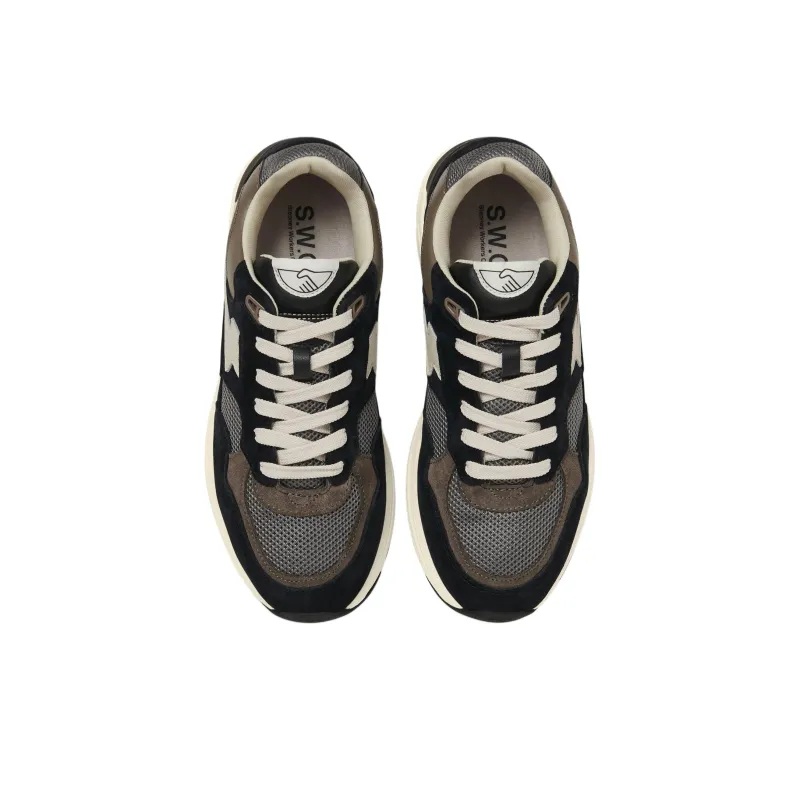 Stepney Workers Club Amiel S Strike Panelled Sneakers-2