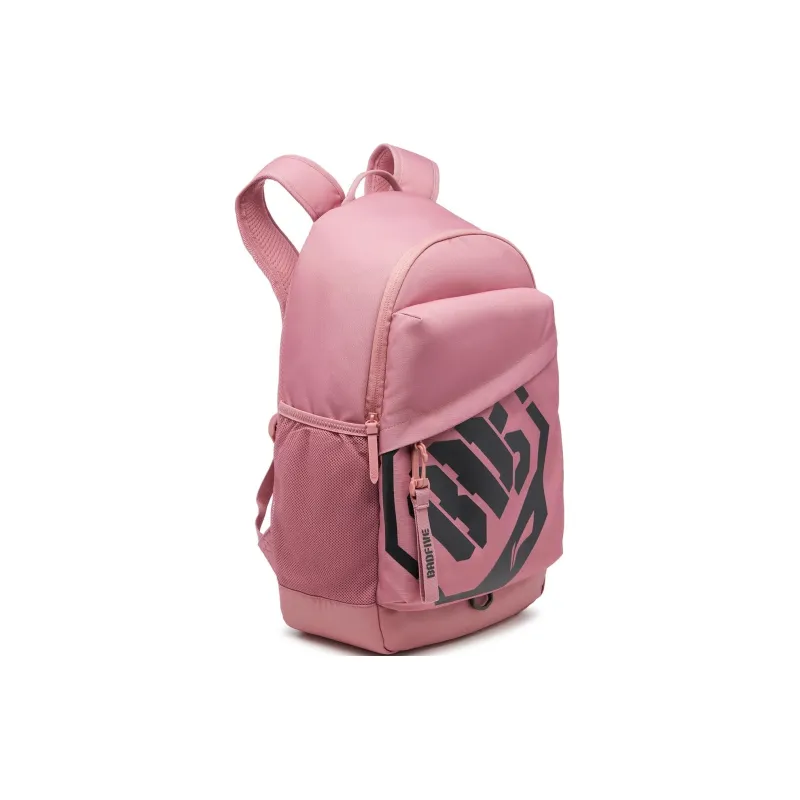 LiNing Badfive Polyester Sports Backpack Unisex Apricot Pink-2