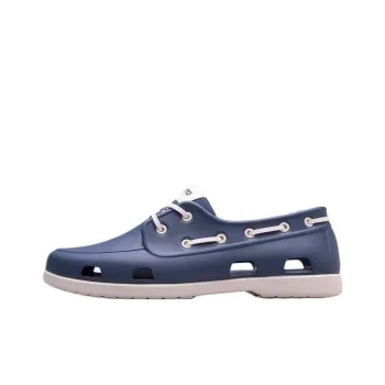 Crocs Classic Boat Shoes 'Blue White'