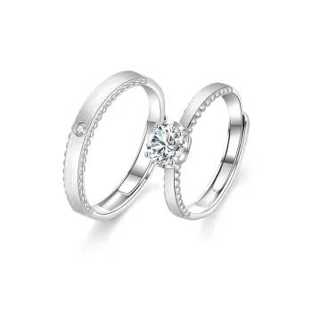RINGLOVE S925 Silver Rings Unisex Silver