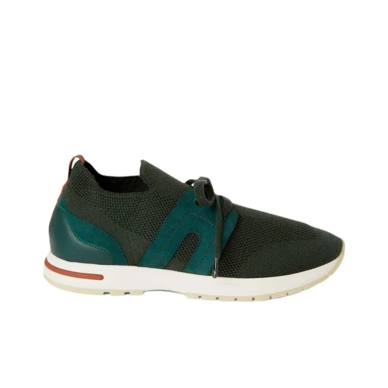 Loro Piana Low Top Casual Shoes Women's Cyan-1
