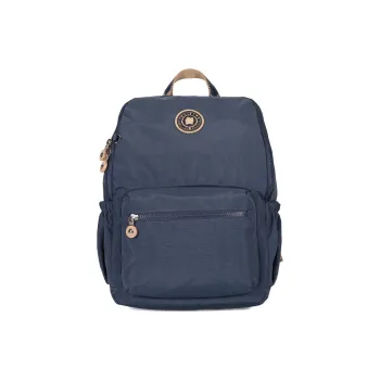 DANNYBEARJEANS Fabric Backpack Large Size Unisex Dark Blue