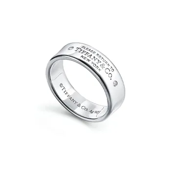 TIFFANY & CO. Sterling Silver Rings Unisex Silver