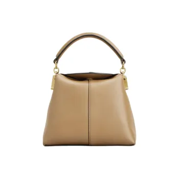 TOD'S Leather Messenger Bag Tote Bag Shopping Bag Shoulder Bag Crossbody Bag Handbag Extra Small Unisex Beige Yellow