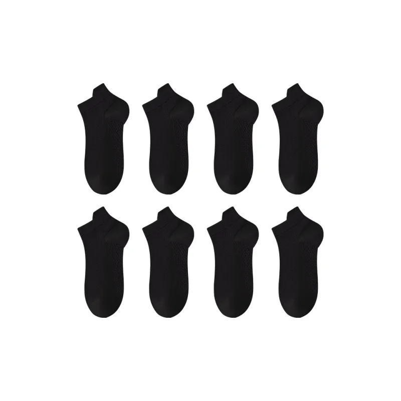H-YXIANG No-Show Socks Men's 8 Pack-2
