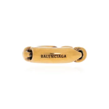 Balenciaga Brass Rings Women's Gold