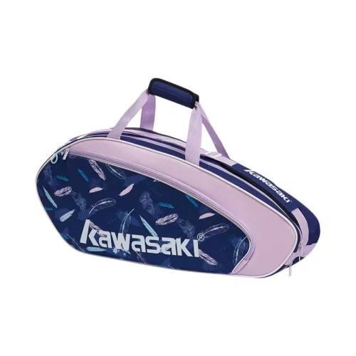 Kawasaki Badminton Racket Bags 3 Pack Preppy Style Shoulder Bag Unisex Independent Shoe Compartment