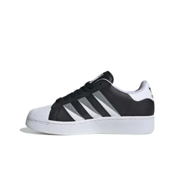 Superstar Adidas Originals Xlg 'Black Grey White'