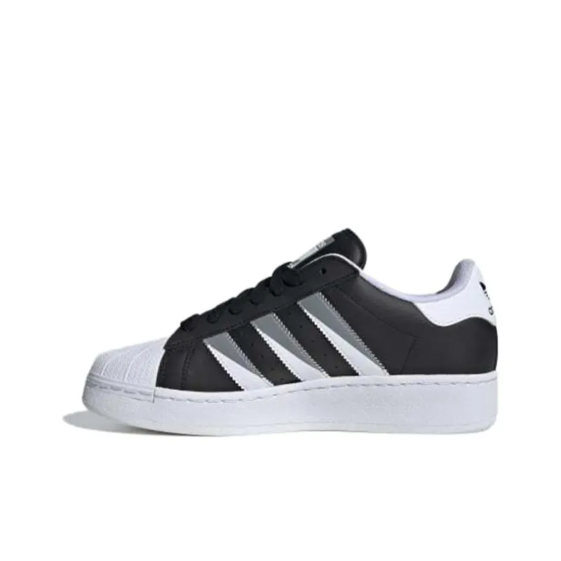 Superstar Adidas Originals Xlg 'Black Grey White'-0