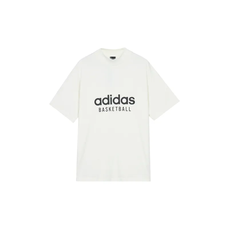Adidas Originals Adidas Basketball Chapter 1 T Shirt Unisex White-0