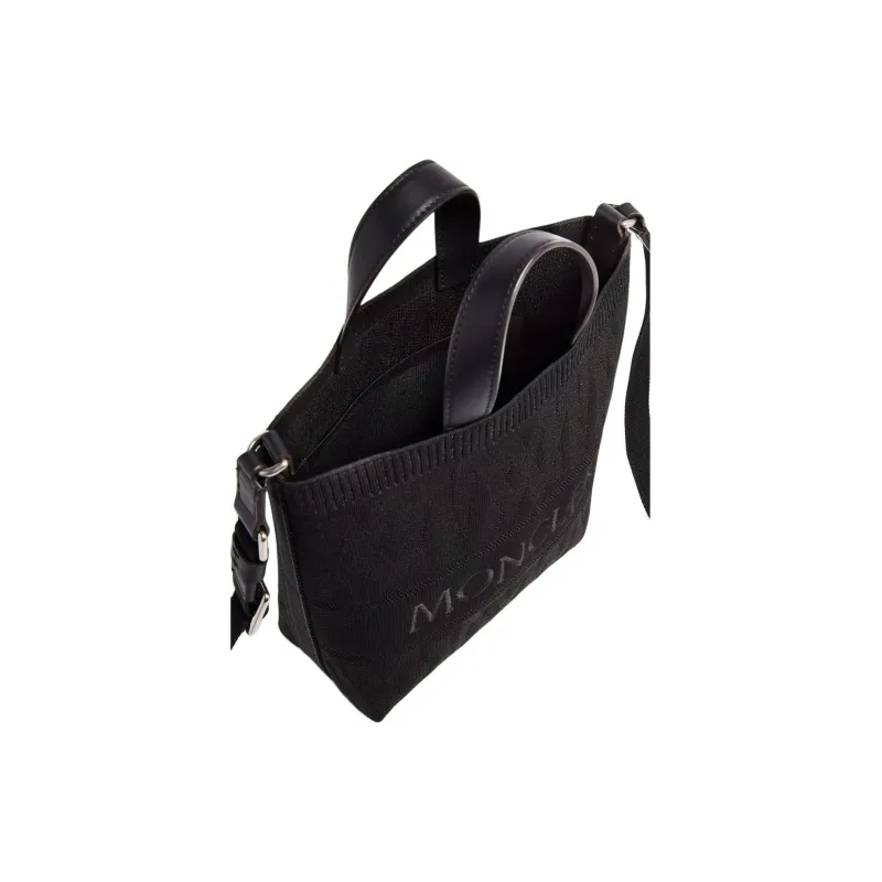 Moncler Logo Embroidered Knit Tote Bag-4