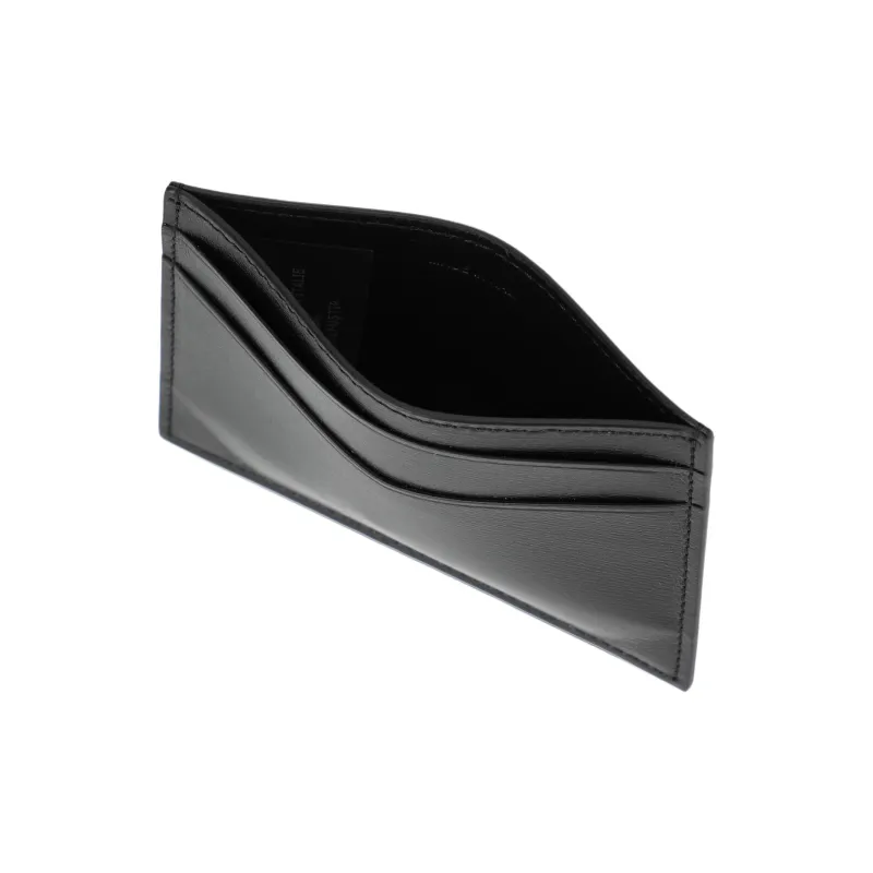 MARNI Leather Wallet Men's Black-3