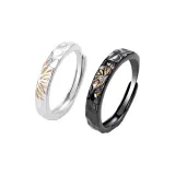 Couple's-Human Fireworks Couple Rings