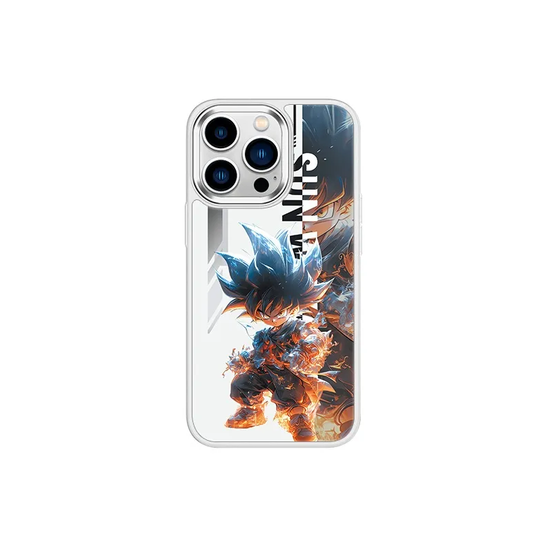 MSMF Glass Material Phone Cases For IPhone11/12/13/14 PLUS/PRO/PROMAX Cartoon-6