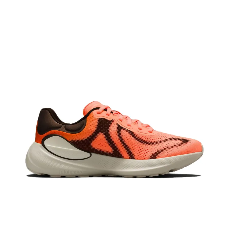 Lululemon Beyondfeel Cushioning Breathable Lightweight Low Top Training Running Shoes Men's Orange-1