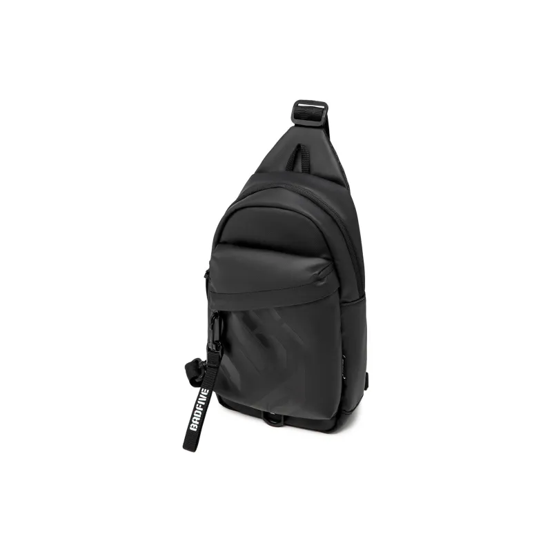 LiNing Polyester Polyurethane Sling Bag Regular Unisex Black-2