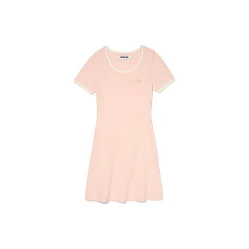 Kirsh Short-Sleeved Dresses Women's Smoked Salmon Color