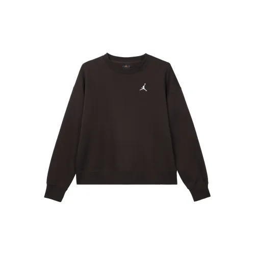 Jordan Sweatshirts Women's Velour Brown