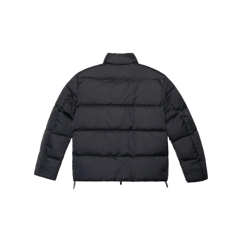 EMPORIO ARMANI Quilted Puffer Jacket With All over Jacquard Eagle-1