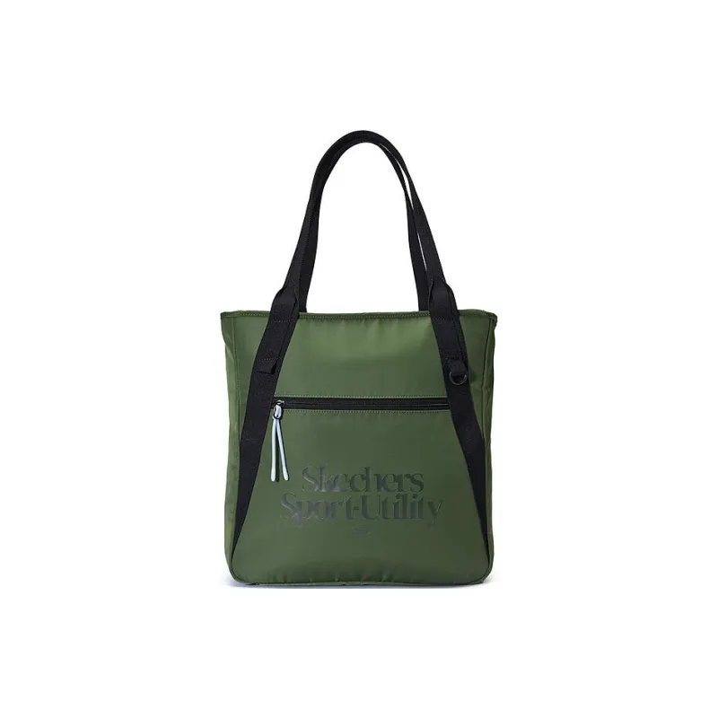 Skechers Fabric Handbag, Shoulder Bag Unisex Thyme Green-0