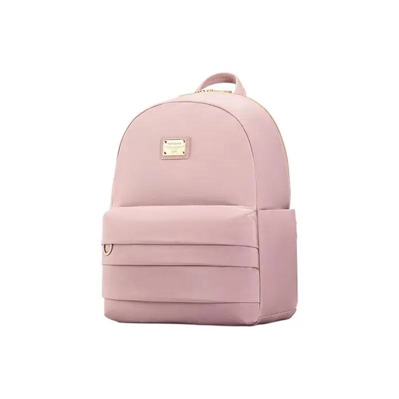 SAMSONITE Fabric, Synthetic Leather Backpack Women's Pink-1