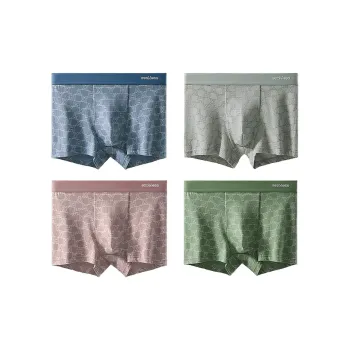H YXIANG Underpants Men's 4 Pack