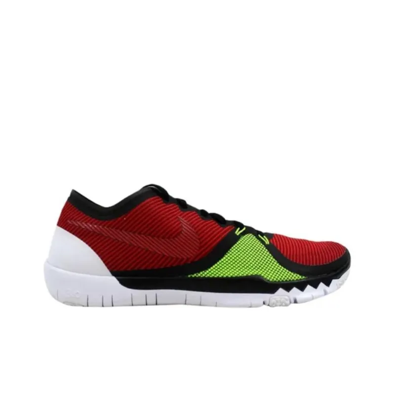 Nike Free Trainer 3.0 V4 Black/Team Red University Red Volt-2