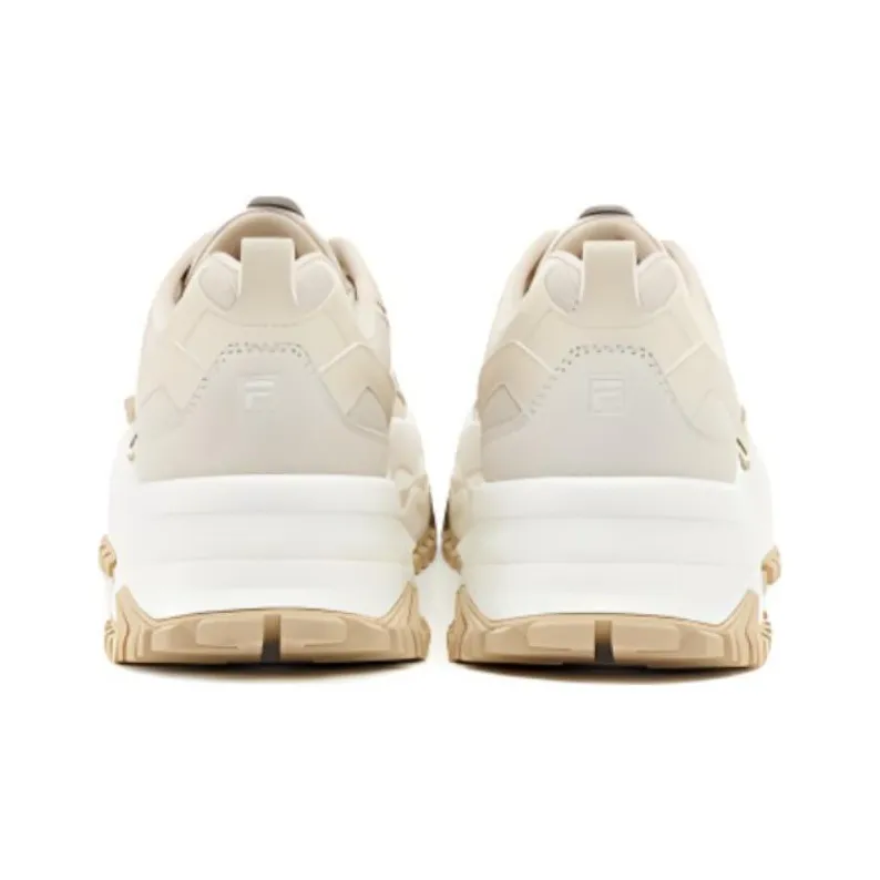 FILA Twine Ma Low Top Casual Shoes Unisex Light Brown White Korean Style-3
