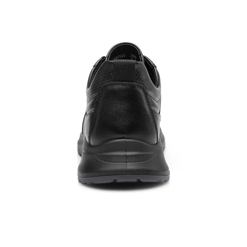 Strongman 3515 Athletic Shoes For Men Summer Black Commute Men's Leather Shoes-2